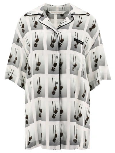 Shop Palm Angels Mirage Bowling Shirt