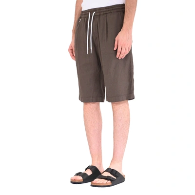 Shop Paolo Pecora Linen Shorts