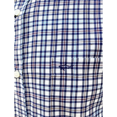 Shop Paul & Shark Flannel Cotton Blend Shirt