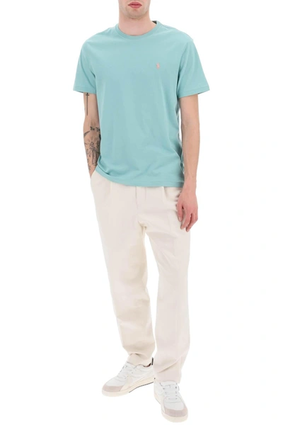 Shop Polo Ralph Lauren Custom Slim Fit T Shirt With Logo