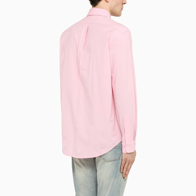 Shop Polo Ralph Lauren Pink Custom Fit Shirt