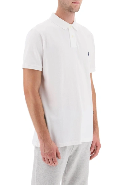 Shop Polo Ralph Lauren Pique Cotton Polo Shirt