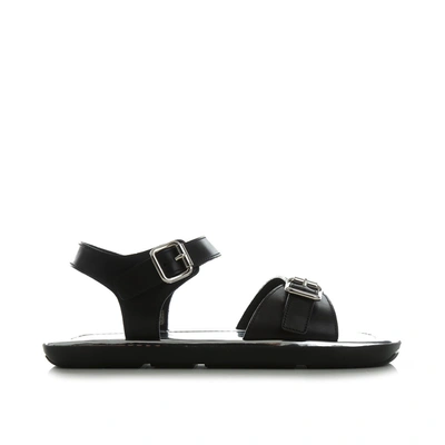 Shop Prada Leather Sandals