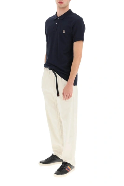 Shop Ps By Paul Smith Ps Paul Smith Slim Fit Polo Shirt In Organic Cotton