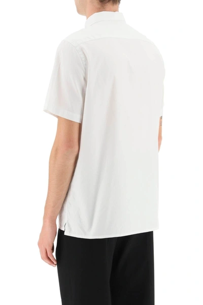 Shop Ps By Paul Smith Ps Paul Smith Short Sleeve Shirt In Organic Cotton