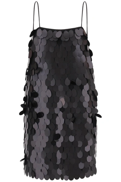 Shop Rotate Birger Christensen Rotate Sequined Mini Slip Dress