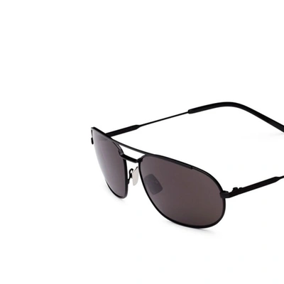 Shop Saint Laurent Sl 561 Pilot Sunglasses
