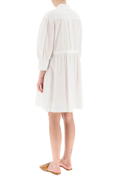 Shop See By Chloé See By Chloe Embroidered Shirt Dress