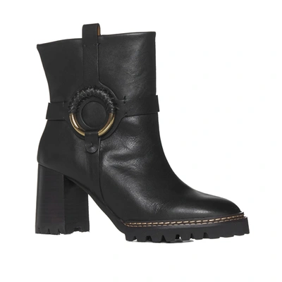 Shop See By Chloé See By Chloe See By Chloe Hana Leather Boots
