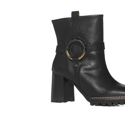 Shop See By Chloé See By Chloe See By Chloe Hana Leather Boots