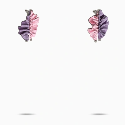 Shop So-le Studio So Le Studio Violet Metallic Minialie Earrings