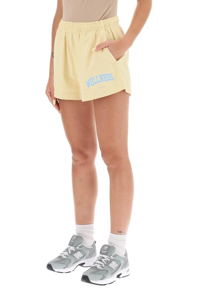 Shop Sporty And Rich Sporty Rich 'wellness Ivy' Disco Shorts