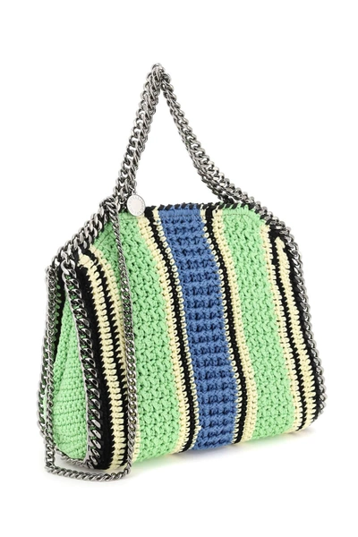 Shop Stella Mccartney Stella Mc Cartney 'falabella' Crochet Tote Bag