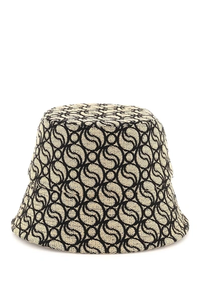 Shop Stella Mccartney Stella Mc Cartney S Wave Woven Straw Bucket Hat