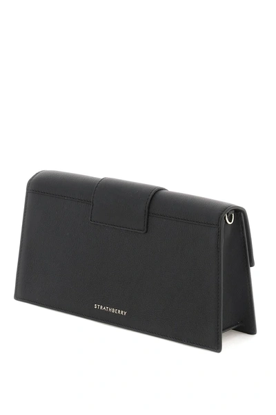 Shop Strathberry 'mini Crescent' Leather Bag