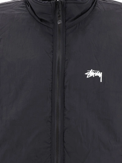 Shop Stussy Stüssy Reversible Sherpa Jacket