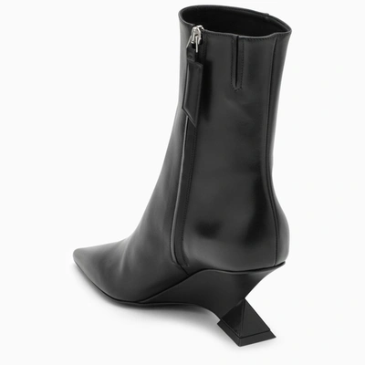 Shop Attico The  Cheope Black Leather Boot