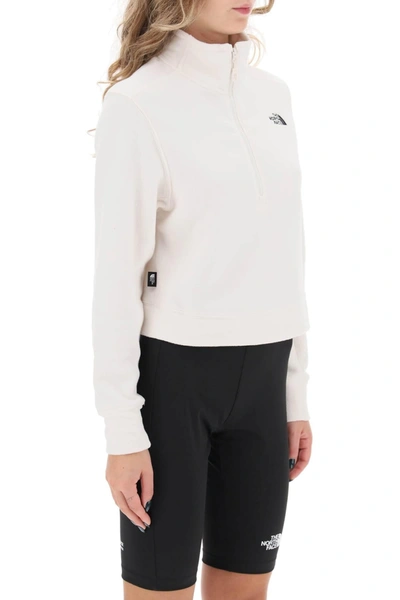 Shop The North Face Glacer Cropped Fleece Sweatshirt