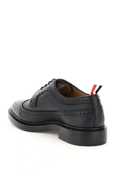 Shop Thom Browne Longwing Brogue Lace Up Shoes