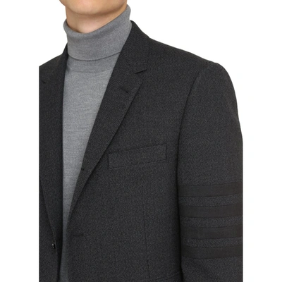 Shop Thom Browne Wool Jacket