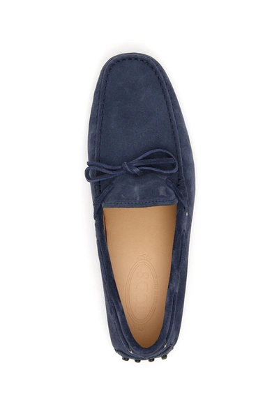 Shop Tod's Gommino Loafers With Laces