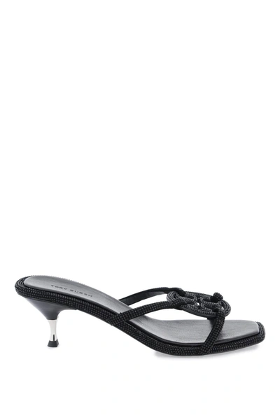 Shop Tory Burch Miller Geo Bombé Pavé Sandals