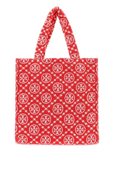 Shop Tory Burch T Monogram Terry Tote Bag