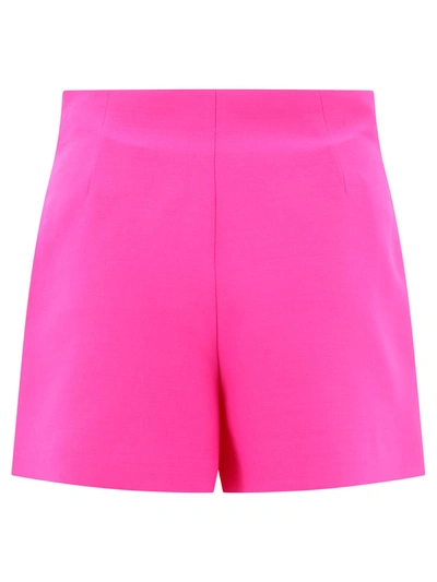 Shop Valentino Crepe Couture Shorts