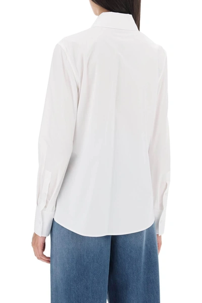 Shop Valentino Garavani Cotton Poplin Shirt