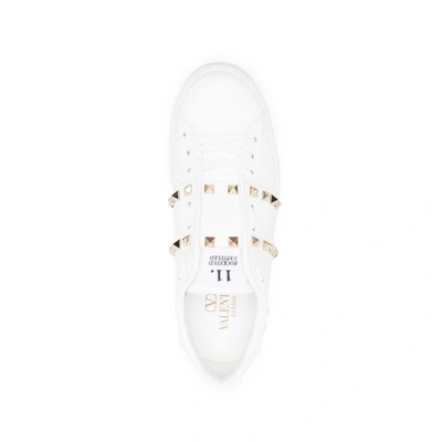 Shop Valentino Garavani  Garavani Rockstud Untiled Sneakers