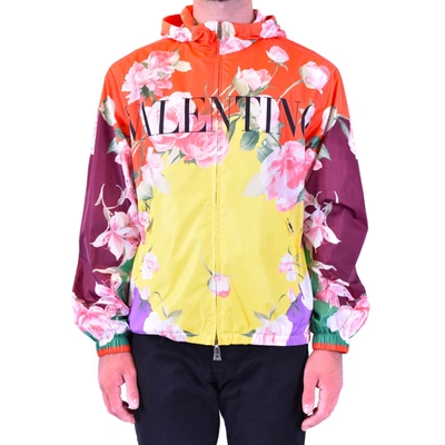 Shop Valentino Flying Flowers Jacket