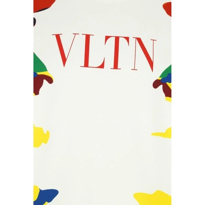 Shop Valentino Printed Logo Sweartshirt