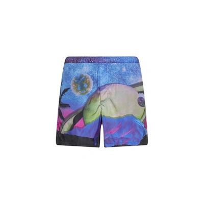 Shop Valentino Water Sky Swim Shorts