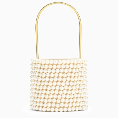 Shop Vanina Gold Mini Bucket With Pearls