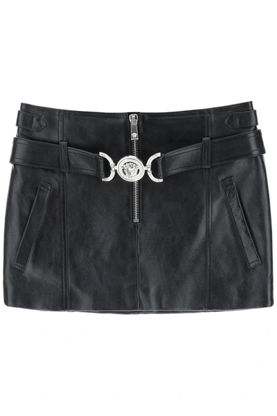 Shop Versace 'medusa '95' Mini Skirt