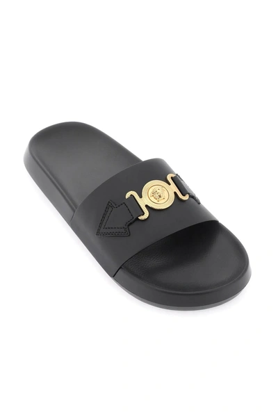 Shop Versace 'medusa Biggie' Slides