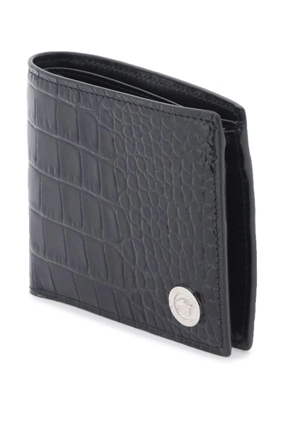 Shop Versace Medusa Biggie Wallet