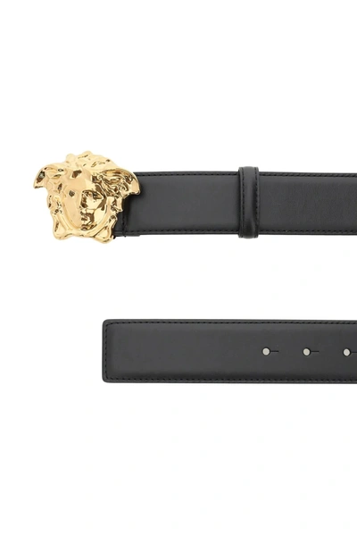 Shop Versace Palazzo Leather Belt