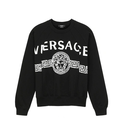 Shop Versace Logo Sweartshirt