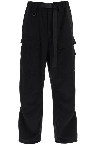 Shop Y-3 Y 3 Flannel Cargo Pants