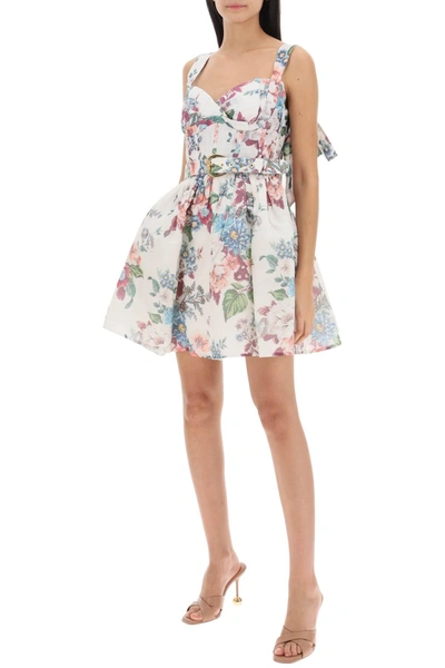 Shop Zimmermann Matchmaker Floral Bustier Dress