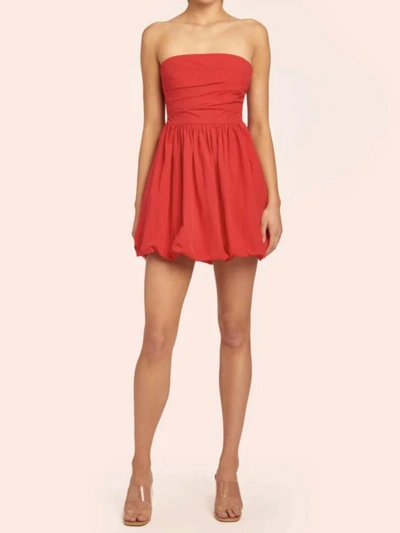 Shop Amanda Uprichard Oscar Dress In Red