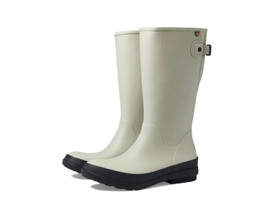 Shop Bogs Amanda Ii Tall Rain Boots In Oyster In White