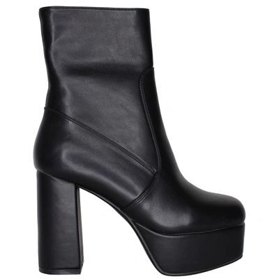 Shop La Moda Lamoda Making Moves Platform Ankle Boots Black Lmf1559/blk Women's
