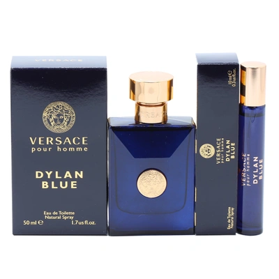 Shop Versace Dylan Blue Pour Homme Duo - 1.7 oz Edt & 0.3 oz Edt