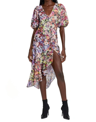 Shop Amanda Uprichard Glenna Dress- Zahra Fleur In Multi