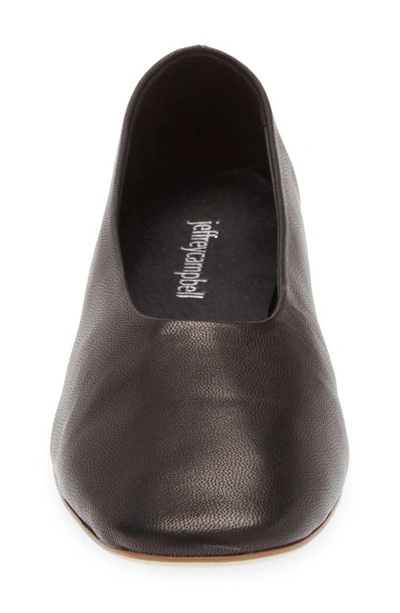 Jeffrey Campbell Hinted-f Flat In Black