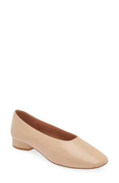 Shop Jeffrey Campbell Trustee Pump In Natural