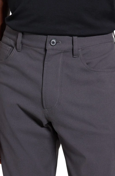 Theory Raffi Twill Pants In Dark Grey - B08