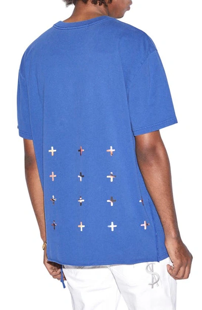 Shop Ksubi Mind State Biggie Graphic T-shirt In Blue